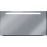 LoooX LoooX Black line Spiegel met LED verlichting 100x60cm zwart