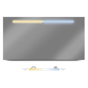 LoooX M-Line Spiegel Met Cct Verlichting 120X60cm