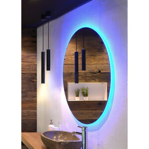 LoooX cm-line Spiegel 100cm rond met RGBW-Led verlichting