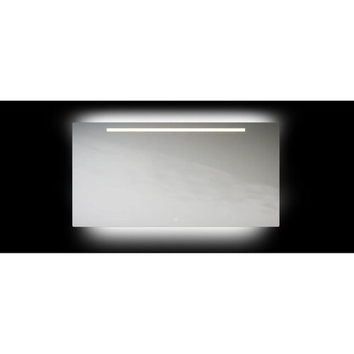 LoooX LoooX Ml line spiegel 120x70 led verlichting onder plus boven plus geintegreerd