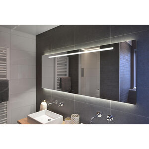 LoooX Ml line spiegel 140x70 led verlichting onder plus boven plus geintegreerd