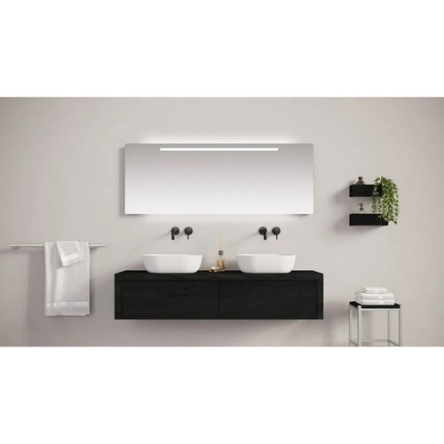 LoooX LoooX Ml line spiegel 80x70 led verlichting onder plus boven plus geintegreerd