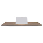 LoooX LoooX Wooden collection bath shelf 78cm met houder mat wit eiken mat wit