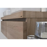 LoooX LoooX Wooden Drawer BoX ladenkast met 1 lade 100x45x46cm met softclose eiken old grey