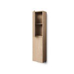 LoooX LoooX Wood hoge kast 2 dr push open -softclose 170x40x30cm eiken - old grey