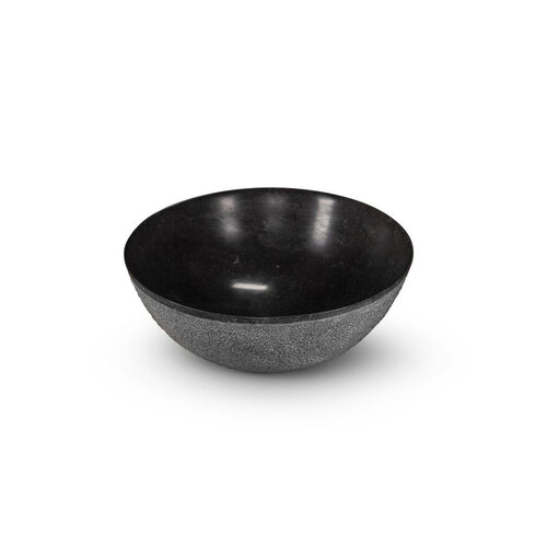 LoooX LoooX Stone opzetkom low rond 42cm zwart