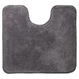 Sealskin Angora Toiletmat Polyester 55x60 cm Grijs