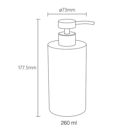 Sealskin Sealskin Blend Zeepdispenser 260 ml vrijstaand Terrazzo