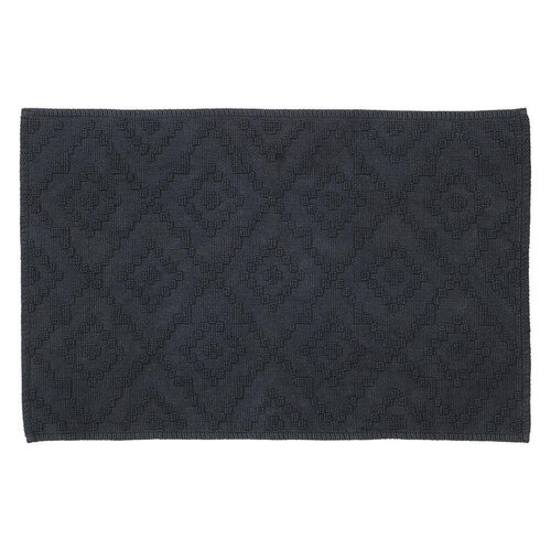 Sealskin Sealskin Aztec Badmat 60x90 cm Katoen Donkergrijs