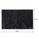 Sealskin Sealskin Doux Badmat 50x80 cm Polyester Donkergrijs