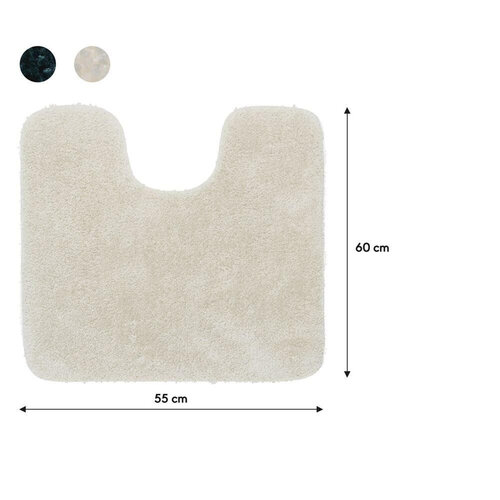 Sealskin Sealskin Angora Toiletmat 55x60 cm Polyester Off-white