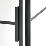 Sealskin Sealskin Soho 1-delige deur linker versie 80x210cm zwart-helder glas