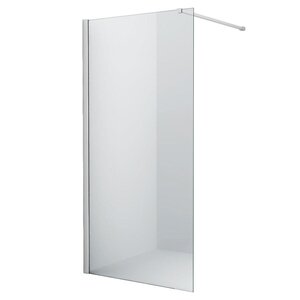 Douchewand Luca 110x200cm Antikalk Helder Glas Chroom