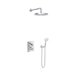 HotBath Hotbath Get together Regendoucheset IBS2A | Chroom | 3 Standen Handdouche | 30cm Hoofddouche | Wandarm 35cm | Handdouche met wandhouder