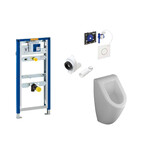 Villeroy & Boch Villeroy en Boch Subway urinoirset met Geberit duofix reservoir en Sigma 01 bediening wit