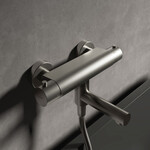 HotBath Buddy badthermostaat opbouw Geborsteld nikkel HotBath HotBath Buddy badthermostaat opbouw Geborsteld nikkel