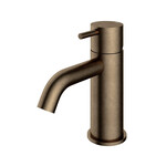 HotBath Cobber | laag | Gebogen uitloop | verouderd messing HotBath HotBath Cobber | laag | Gebogen uitloop | verouderd messing