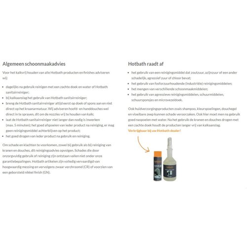 HotBath Cobber Opbouw keukenmengkraan met draaibare L-uitloop Geborsteld messing PVD HotBath HotBath Cobber Opbouw keukenmengkraan met draaibare L-uitloop Geborsteld messing PVD