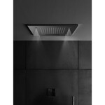 HotBath Mate inbouwhoofddouche vierkant 50x50cm met cascade en spray nikkel Geborsteld HotBath HotBath Mate inbouwhoofddouche vierkant 50x50cm met cascade en spray nikkel Geborsteld