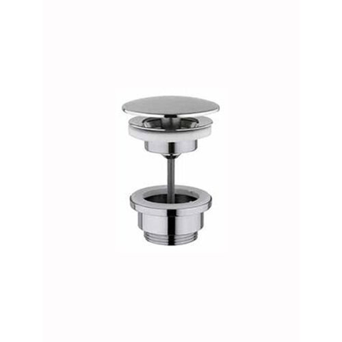 HotBath Pal always open plug met schroef rond Chroom HotBath HotBath Pal always open plug met schroef rond Chroom