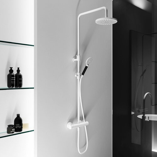 HotBath Get together SDS9 | Mat Wit | 3 Standen handdouche | 20cm Hoofddouche HotBath HotBath Get together SDS9 | Mat Wit | 3 Standen handdouche | 20cm Hoofddouche