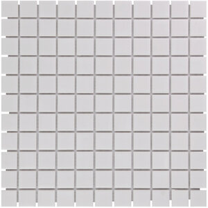 The mosaic factory The Mosaic Factory Barcelona mozaïektegel 2.3x2.3x0.6cm wandtegel voor binnen en buiten vierkant porselein extra wit The Mosaic Factory Barcelona mozaïektegel 2.3x2.3x0.6cm wandtegel voor binnen en buiten vierkant porselein extra wit