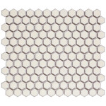 The Mosaic Factory Barcelona mozaïektegel 2.3x2.6x0.5cm Hexagon Geglazuurd porselein zacht wit met retro rand The mosaic factory The Mosaic Factory Barcelona mozaïektegel 2.3x2.6x0.5cm Hexagon Geglazuurd porselein zacht wit met retro rand