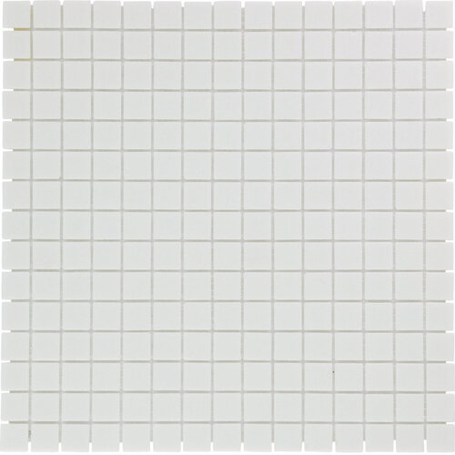 The Mosaic Factory Amsterdam mozaïektegel 2x2x0.4cm voor wand en vloer voor binnen en buiten vierkant Glas Ultra Wit The mosaic factory The Mosaic Factory Amsterdam mozaïektegel 2x2x0.4cm voor wand en vloer voor binnen en buiten vierkant Glas Ultra Wit