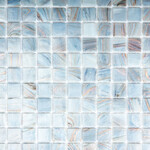 The mosaic factory The Mosaic Factory Amsterdam mozaïektegel 2x2x0.4cm voor wand en vloer voor binnen en buiten vierkant Glas Midden Grijs