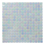 The Mosaic Factory Amsterdam mozaïektegel 2x2x0.4cm voor wand en vloer voor binnen en buiten vierkant Glas Licht Blauw The mosaic factory The Mosaic Factory Amsterdam mozaïektegel 2x2x0.4cm voor wand en vloer voor binnen en buiten vierkant Glas Licht Blauw