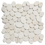 The Mosaic Factory Natural Stone 30x30cm voor wand en vloer voor binnen en buiten marmer ivoor The mosaic factory The Mosaic Factory Natural Stone 30x30cm voor wand en vloer voor binnen en buiten marmer ivoor