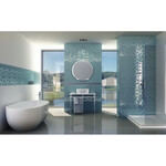 The Mosaic Factory Valencia mozaïektegel 4.3x4.9x0.5cm hexagon turquoise mat en glans voor wand en vloer en voor binnen en buiten vorstbestendig The mosaic factory The Mosaic Factory Valencia mozaïektegel 4.3x4.9x0.5cm hexagon turquoise mat en glans voor wand en vloer en voor binnen en buiten vorstbestendig