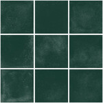 The Mosaic Factory Kasba Vierkant Porselein Forest Groen 9.7x9.7cm The mosaic factory The Mosaic Factory Kasba Vierkant Porselein Forest Groen 9.7x9.7cm