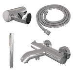 Brauer Chrome Edition badthermostaat met badset - 3-standen handdouche - Chroom | Chroom | Staafhanddouche Brauer Brauer Chrome Edition badthermostaat met badset - 3-standen handdouche - Chroom | Chroom | Staafhanddouche