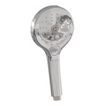 Brauer Brauer Chrome Edition Badkraan inbouw - douchegarnituur - 3 gladde knoppen - handdouche rond 3 standen - chroom