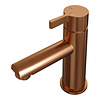 Brauer Copper Edition Wastafelmengkraan opbouw - Laag - Model E - Geborsteld koper PVD