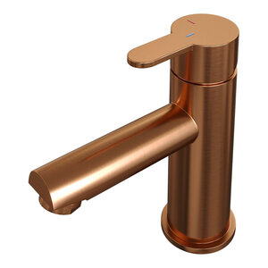 Brauer Brauer Copper Edition Wastafelmengkraan opbouw - Laag - Model D - Geborsteld koper PVD | Geborsteld koper PVD | Type 4 Brauer Copper Edition Wastafelmengkraan opbouw - Laag - Model D - Geborsteld koper PVD | Geborsteld koper PVD | Type 4
