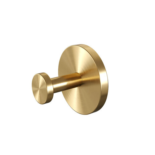 Brauer Brauer Gold Edition Toilet Accessoireset - 3-delig - PVD - geborsteld goud