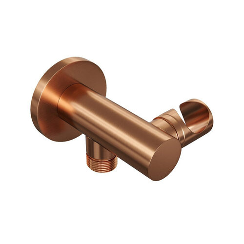Brauer Copper Edition Regendoucheset inbouw | Geborsteld koper PVD | Staafhanddouche | 30 cm | Gebogen wandarm | Nee Brauer Brauer Copper Edition Regendoucheset inbouw | Geborsteld koper PVD | Staafhanddouche | 30 cm | Gebogen wandarm | Nee