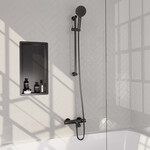 Brauer Gunmetal Carving Badkraan Opbouw - glijstang - 2 functies - 2 Carving knoppen - handdouche rond 3 standen - PVD - geborsteld gunmetal | Geborsteld gunmetal PVD | Rond model Brauer Brauer Gunmetal Carving Badkraan Opbouw - glijstang - 2 functies - 2 Carving knoppen - handdouche rond 3 standen - PVD - geborsteld gunmetal | Geborsteld gunmetal PVD | Rond model