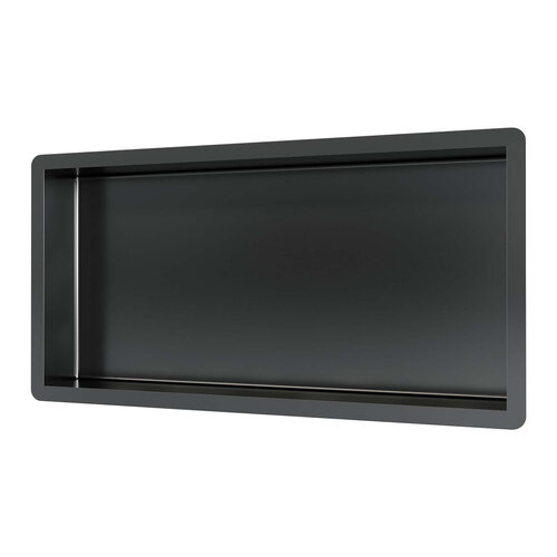 Brauer Brauer Gunmetal Edition Inbouwnis - 60x30cm - PVD - geborsteld gunmetal