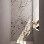 Brauer Brushed Carving Regendoucheset inbouw | Geborsteld RVS | Staafhanddouche | 20 cm | Rechte wandarm | Nee Brauer Brauer Brushed Carving Regendoucheset inbouw | Geborsteld RVS | Staafhanddouche | 20 cm | Rechte wandarm | Nee