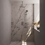 Brauer Brushed Carving Regendoucheset inbouw | Geborsteld RVS | 30 cm | Ja | Plafondbuis | Ronde Handdouche Brauer Brauer Brushed Carving Regendoucheset inbouw | Geborsteld RVS | 30 cm | Ja | Plafondbuis | Ronde Handdouche