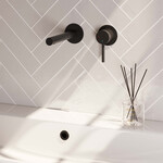 Brauer Black Edition inbouw wastafelmengkraan | Mat zwart | Rechte uitloop | Rozetten | Lang smal | Rechts Brauer Brauer Black Edition inbouw wastafelmengkraan | Mat zwart | Rechte uitloop | Rozetten | Lang smal | Rechts