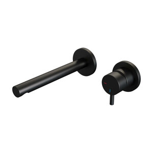 Brauer Brauer Black Edition inbouw wastafelmengkraan | Mat zwart | Rechte uitloop | Rozetten | Kort smal | Rechts Brauer Black Edition inbouw wastafelmengkraan | Mat zwart | Rechte uitloop | Rozetten | Kort smal | Rechts