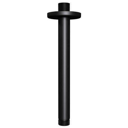 Brauer Brauer Black Edition Regendoucheset inbouw - hoofddouche 20cm - plafondarm 20cm - 2 functies - inclusief inbouwdeel - handdouche Rond 3 standen - mat zwart
