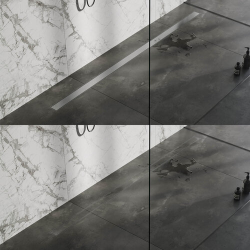 Brauer Losse rooster | Geborsteld nikkel | 200cm Brauer Brauer Losse rooster | Geborsteld nikkel | 200cm