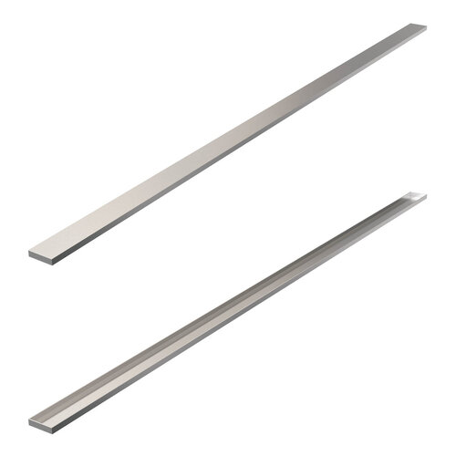 Brauer Losse rooster | Geborsteld nikkel | 200cm Brauer Brauer Losse rooster | Geborsteld nikkel | 200cm