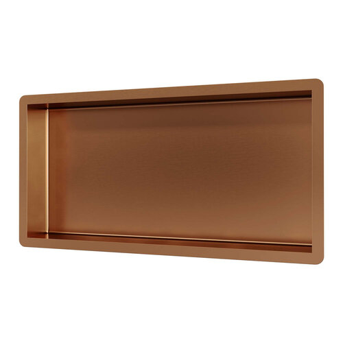 Brauer Brauer Copper Edition Inbouwnis - 60x30cm - PVD - geborsteld koper