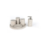 Ideavit Ideavit Isy Accessoireset 6-delig concrete beton look Beige